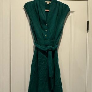 Banana Republic Teal Midi Dress
